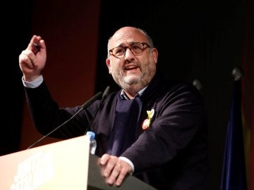 El candidato de Junts per Catalunya Eduard Pujol