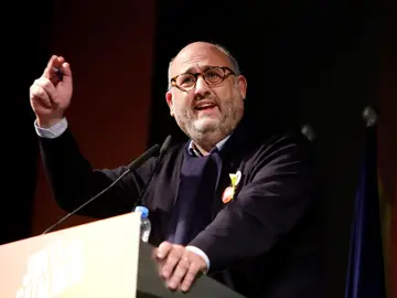 El candidato de Junts per Catalunya Eduard Pujol El candidato de Junts per Catalunya Eduard Pujol