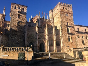 El pueblo de Guadalupe, en Cáceres