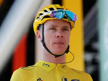Froome, durante el Tour de Francia Froome, durante el Tour de Francia