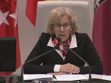 Carmena explica el cese de Carlos Sánchez Mato: "No puedo permitir que el concejal de Hacienda no apoye su propia propuesta"