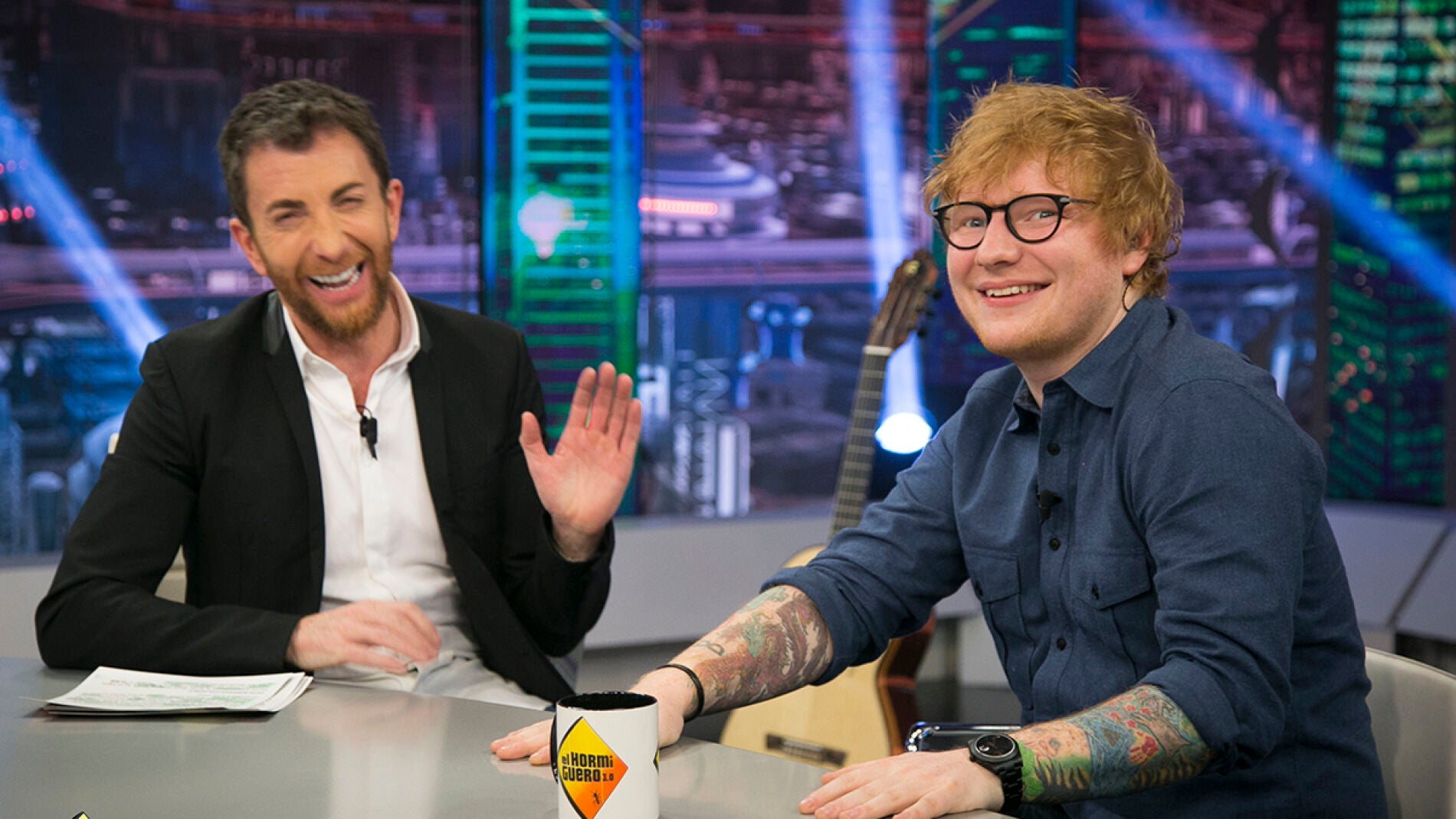Ed Sheeran cuenta en 'El Hormiguero 3.0' sus accidentes m&aacute;s escabrosos