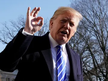 El presidente de Estados Unidos, Donald Trump El presidente de Estados Unidos, Donald Trump