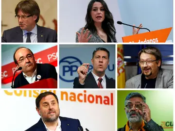 Montaje candidatos 21-D Montaje candidatos 21-D