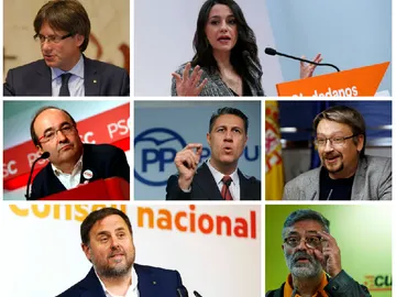 Montaje candidatos 21-D Montaje candidatos 21-D