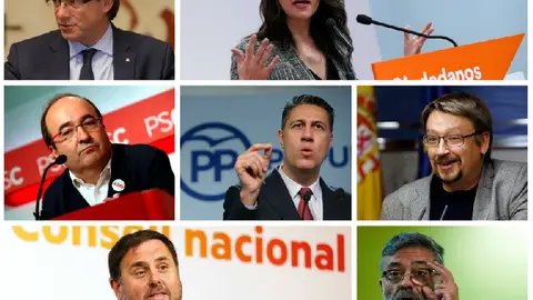 Montaje candidatos 21-D Montaje candidatos 21-D