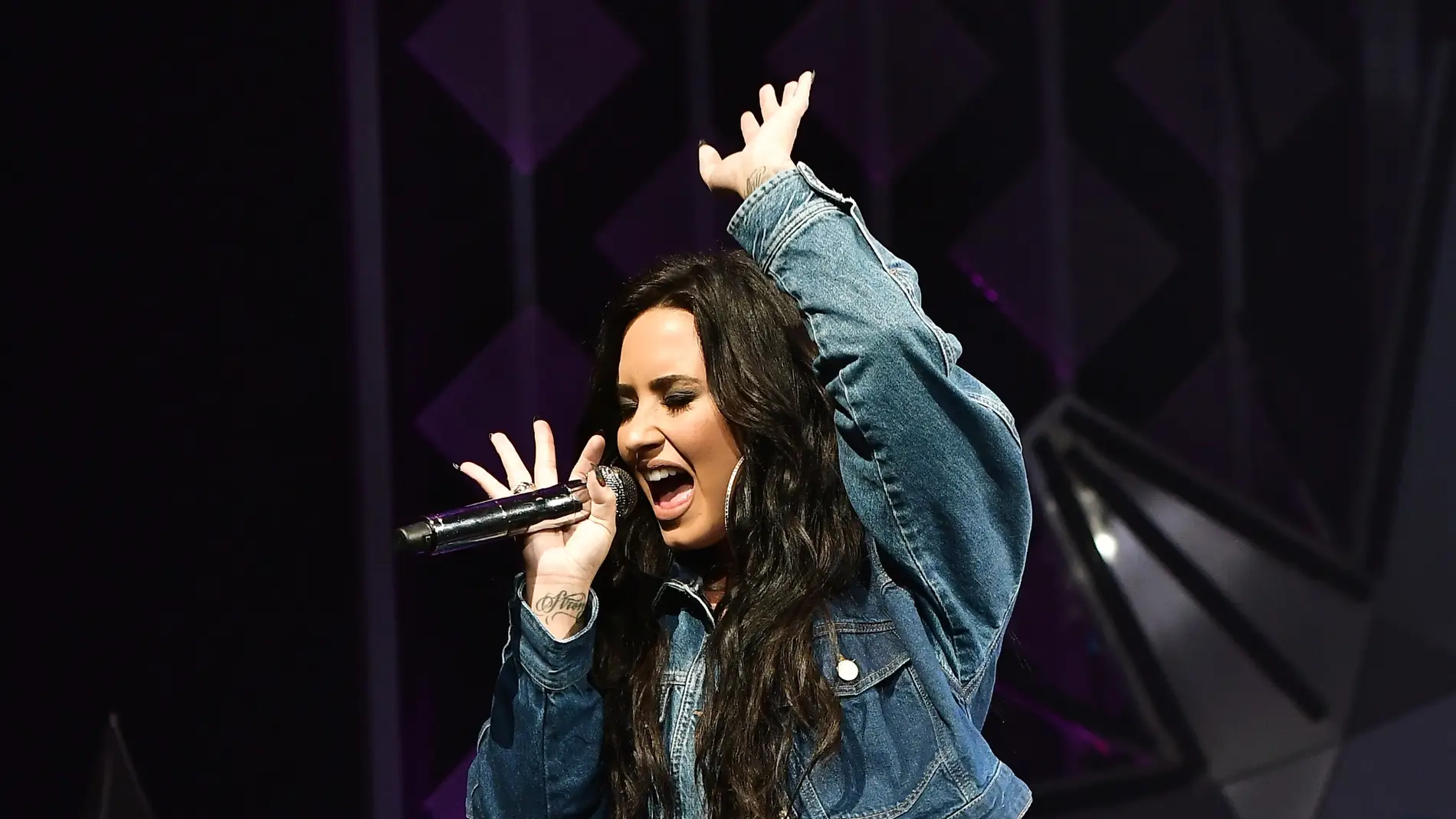 Demi Lovato en concierto en Florida