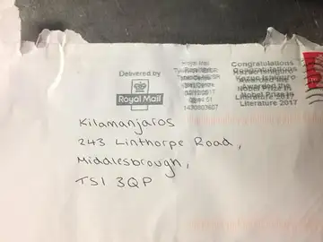La carta enviada por los jóvenes La carta enviada por los jóvenes