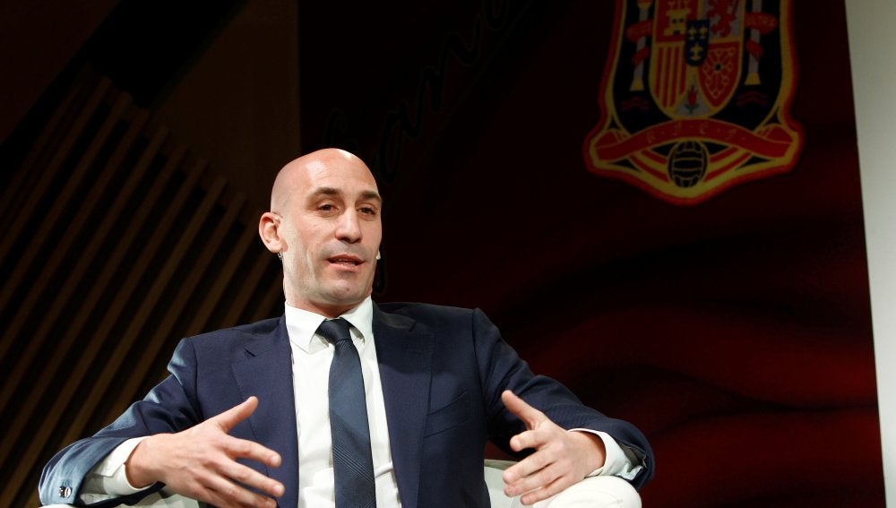 Luis Rubiales, en un acto en Madrid