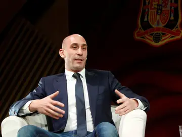 Luis Rubiales, en un acto en Madrid Luis Rubiales, en un acto en Madrid