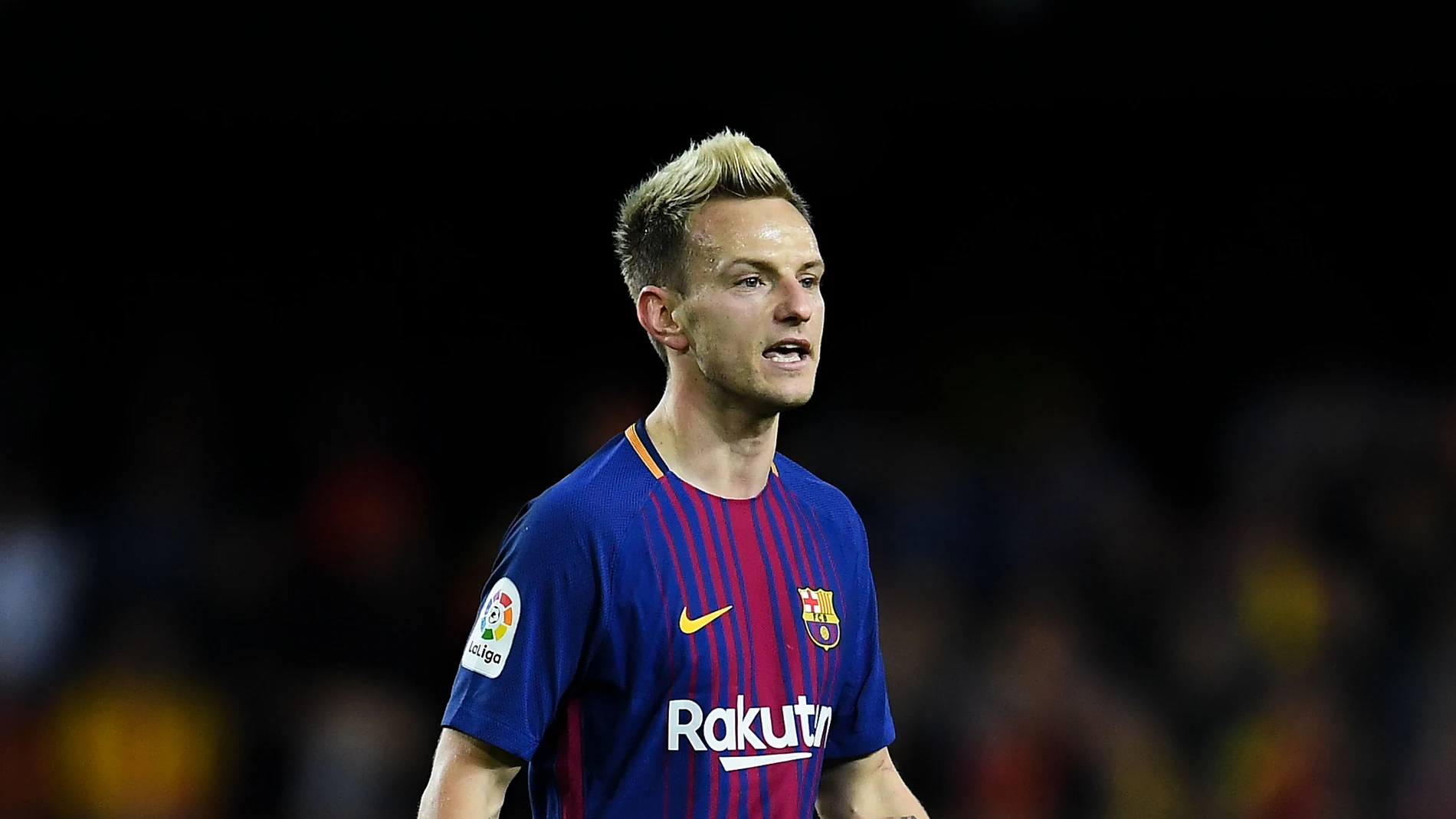 Rakitic, en un partido con el Barcelona Rakitic, en un partido con el Barcelona