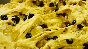 Pasas en el postre