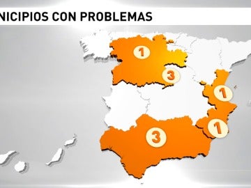 Nueve municipios españoles de más de 20.000 habitantes, al borde de la quiebra