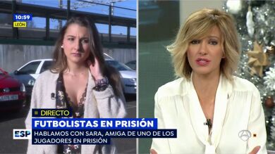 Sara, amiga de uno de los jóvenes de la Arandina C.F.: 