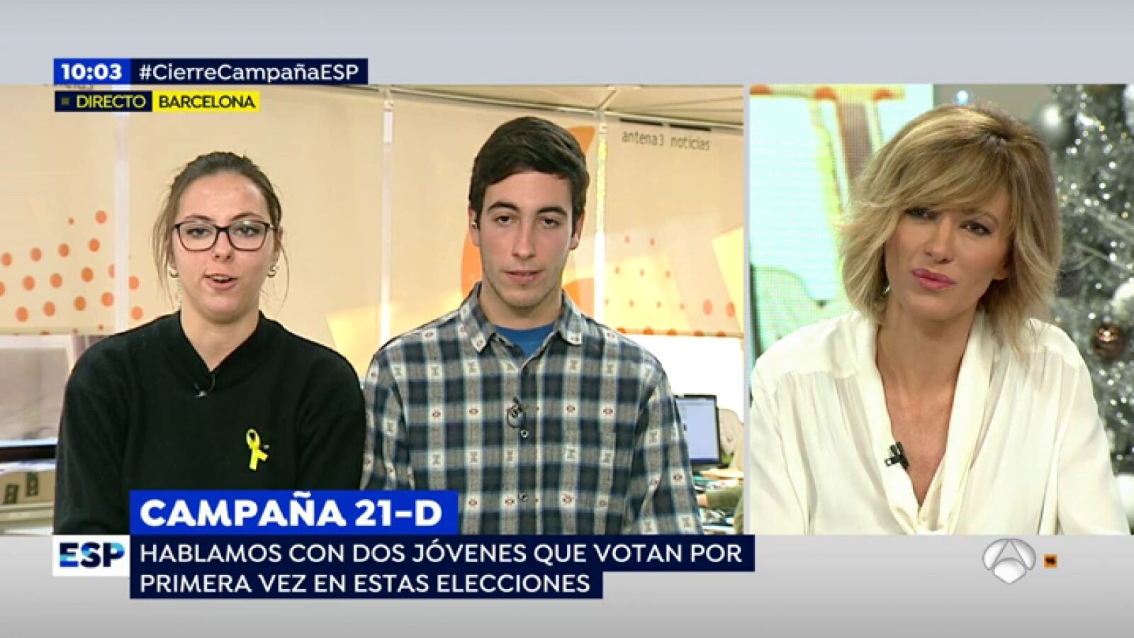 Javier, vota por primera vez el 21D: 