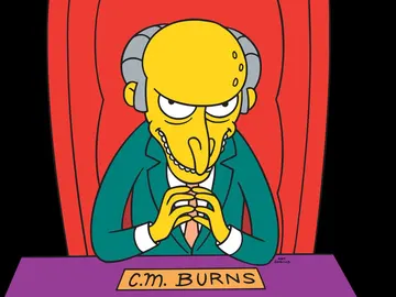 El señor Burns en 'Los Simpson' El señor Burns en 'Los Simpson'
