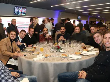 Comida Navidad del Atlético de Madrid Comida Navidad del Atlético de Madrid