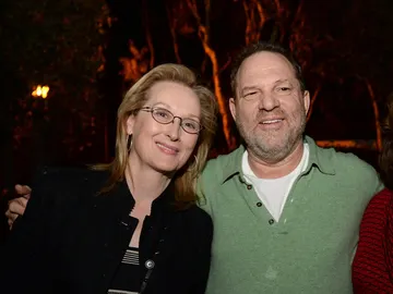 Meryl Streep y Harvey Weinstein Meryl Streep y Harvey Weinstein