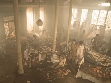 La explosión de una bomba siembra el pánico en el hospital de las Damas Enfermeras La explosión de una bomba siembra el pánico en el hospital de las Damas Enfermeras