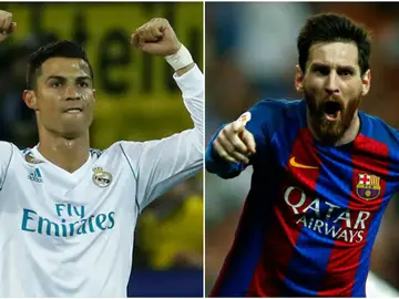 Cristiano y Messi se juegan ser el máximo goleador del año Cristiano y Messi se juegan ser el máximo goleador del año