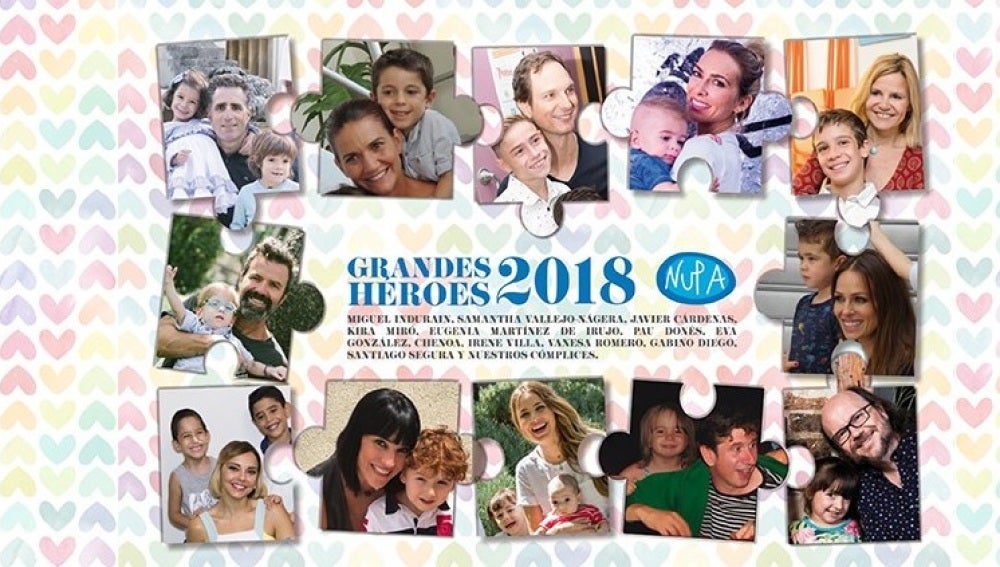 Calendario Solidario Grandes Héroes 2018