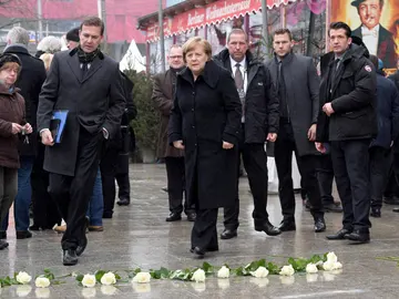 La canciller alemana, Angela Merkel La canciller alemana, Angela Merkel