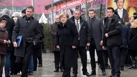 La canciller alemana, Angela Merkel La canciller alemana, Angela Merkel