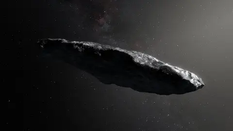 Aspecto del objeto interestelar ‘Oumuamua Aspecto del objeto interestelar ‘Oumuamua