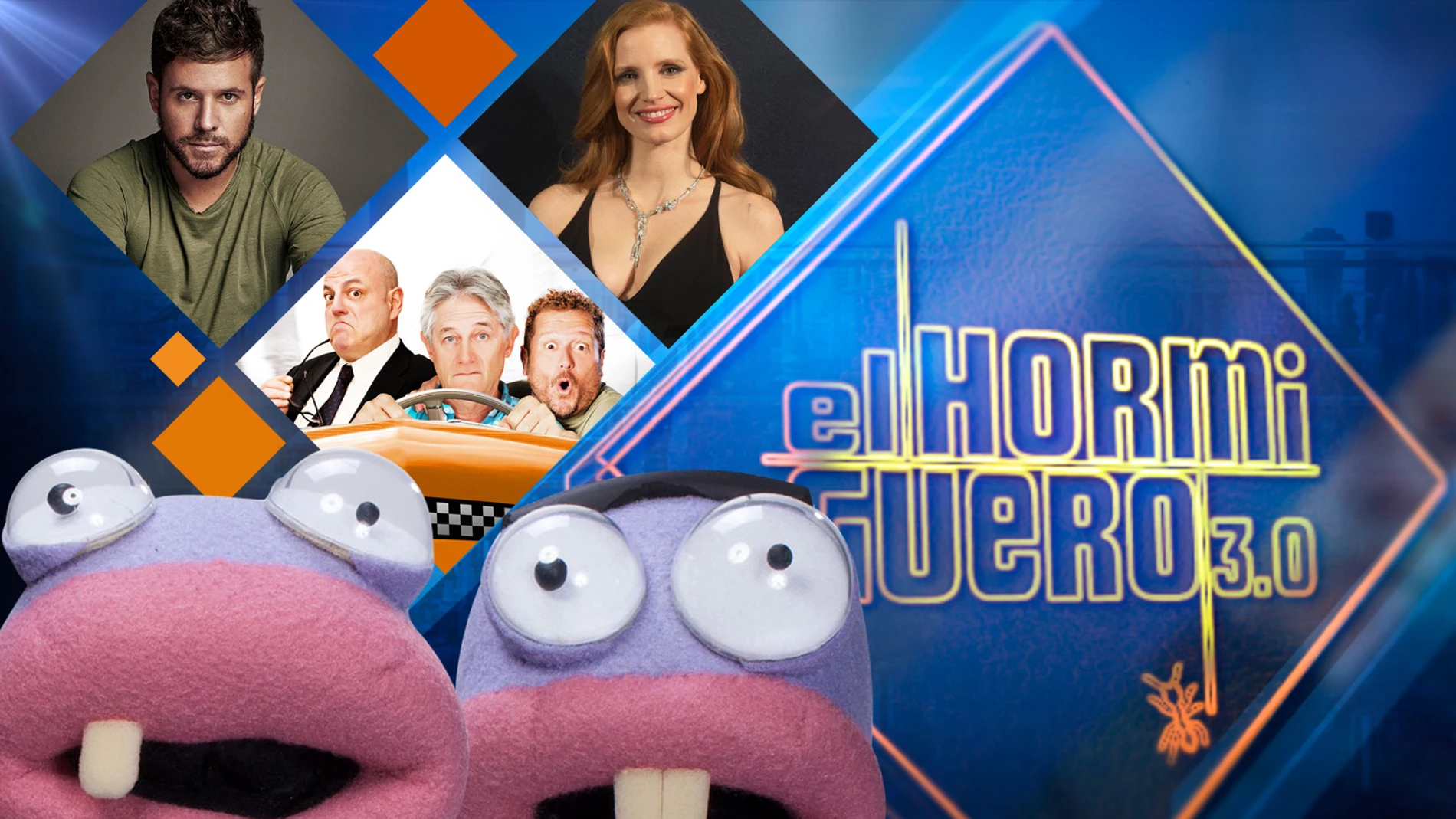 Pablo López, Josema Yuste, Santiago Urrialde y El Monaguillo y Jessica Chastain estrenan año nuevo en 'El Hormiguero 3.0'