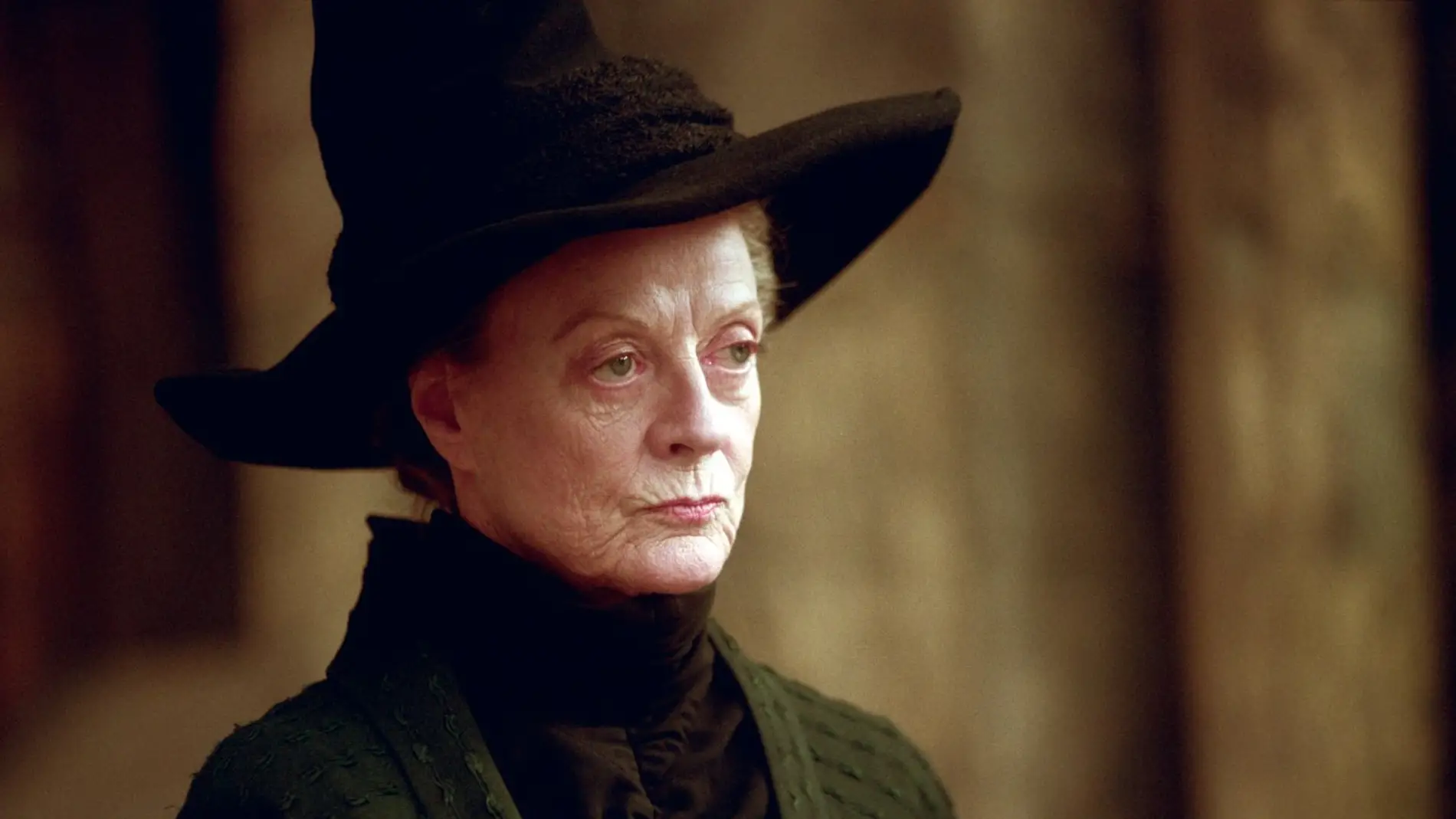 La profesora Minerva McGonagall de 'Harry Potter'