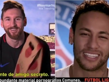 Leo Messi y Neymar, delanteros de Barcelona y PSG