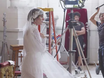 El vestido de Susana Márquez al detalle El vestido de Susana Márquez al detalle