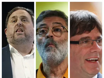 Líderes de partidos independentistas Líderes de partidos independentistas
