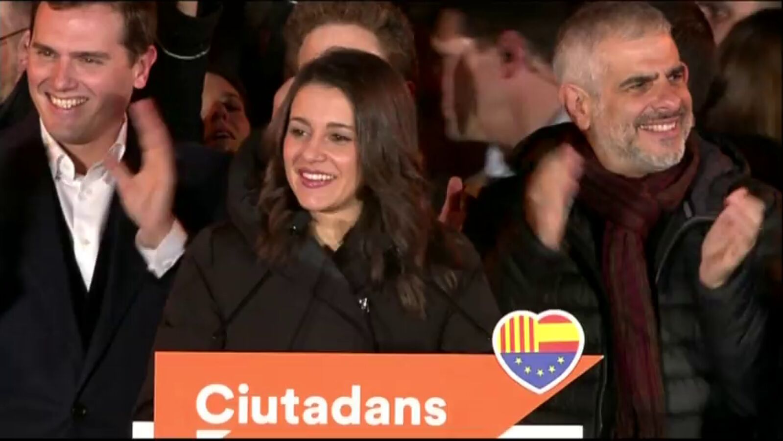 Arrimadas, tras ganar las elecciones en Cataluña: 