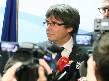 Carles Puigdemont en una imagen de archivo Carles Puigdemont en una imagen de archivo