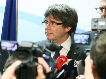 Carles Puigdemont en una imagen de archivo Carles Puigdemont en una imagen de archivo