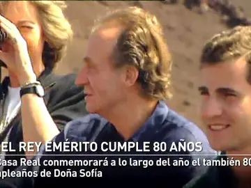 El Rey emérito Juan Carlos I cumple 80 años en un año que también se conmemoran 40 años de la Constitución El Rey emérito Juan Carlos I cumple 80 años en un año que también se conmemoran 40 años de la Constitución