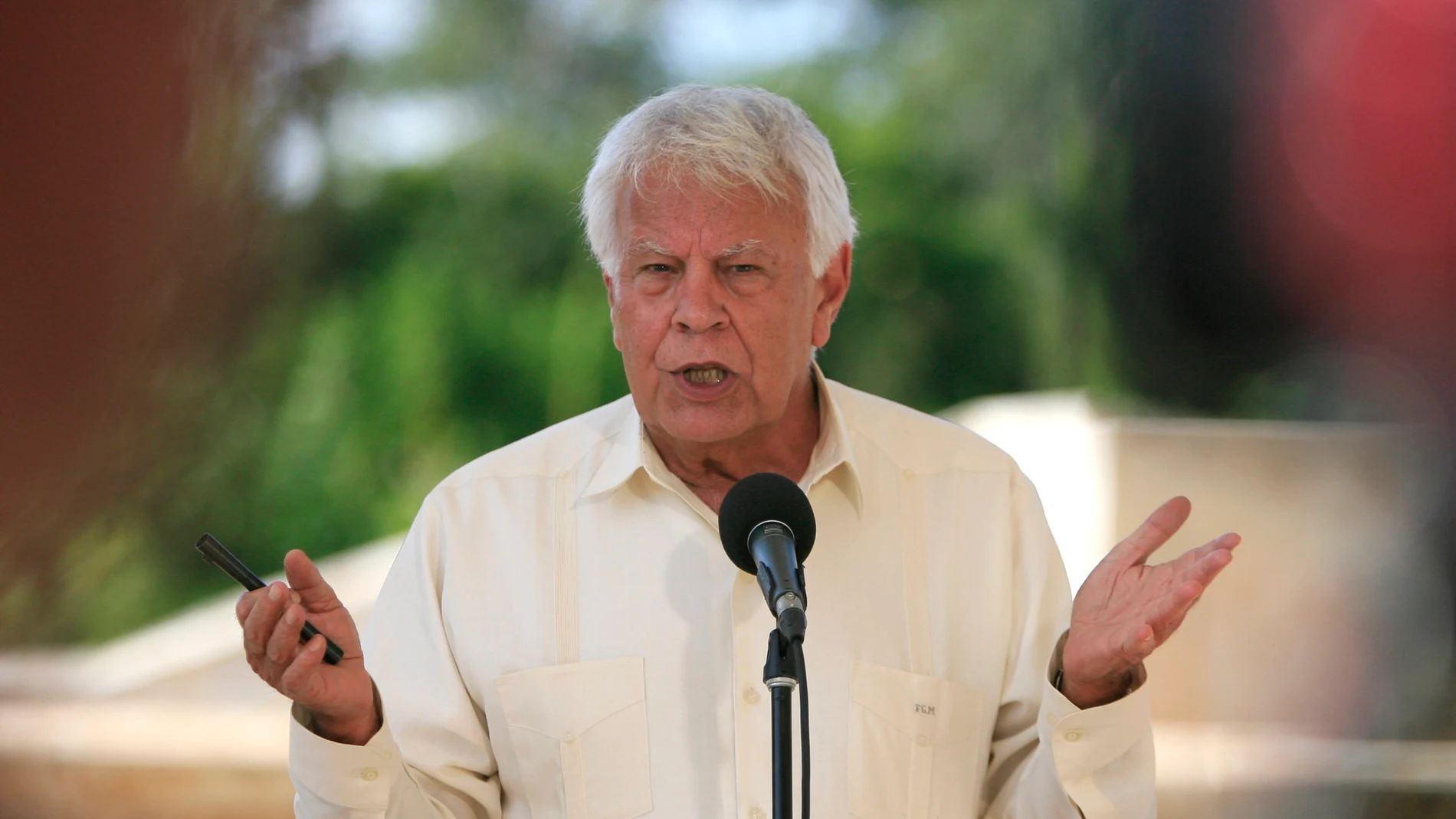 El expresidente del Gobierno español Felipe González El expresidente del Gobierno español Felipe González