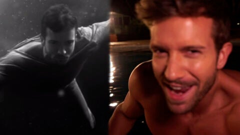 El rodaje del videoclip 'Saturno' con Pablo Alborán bajo el agua
