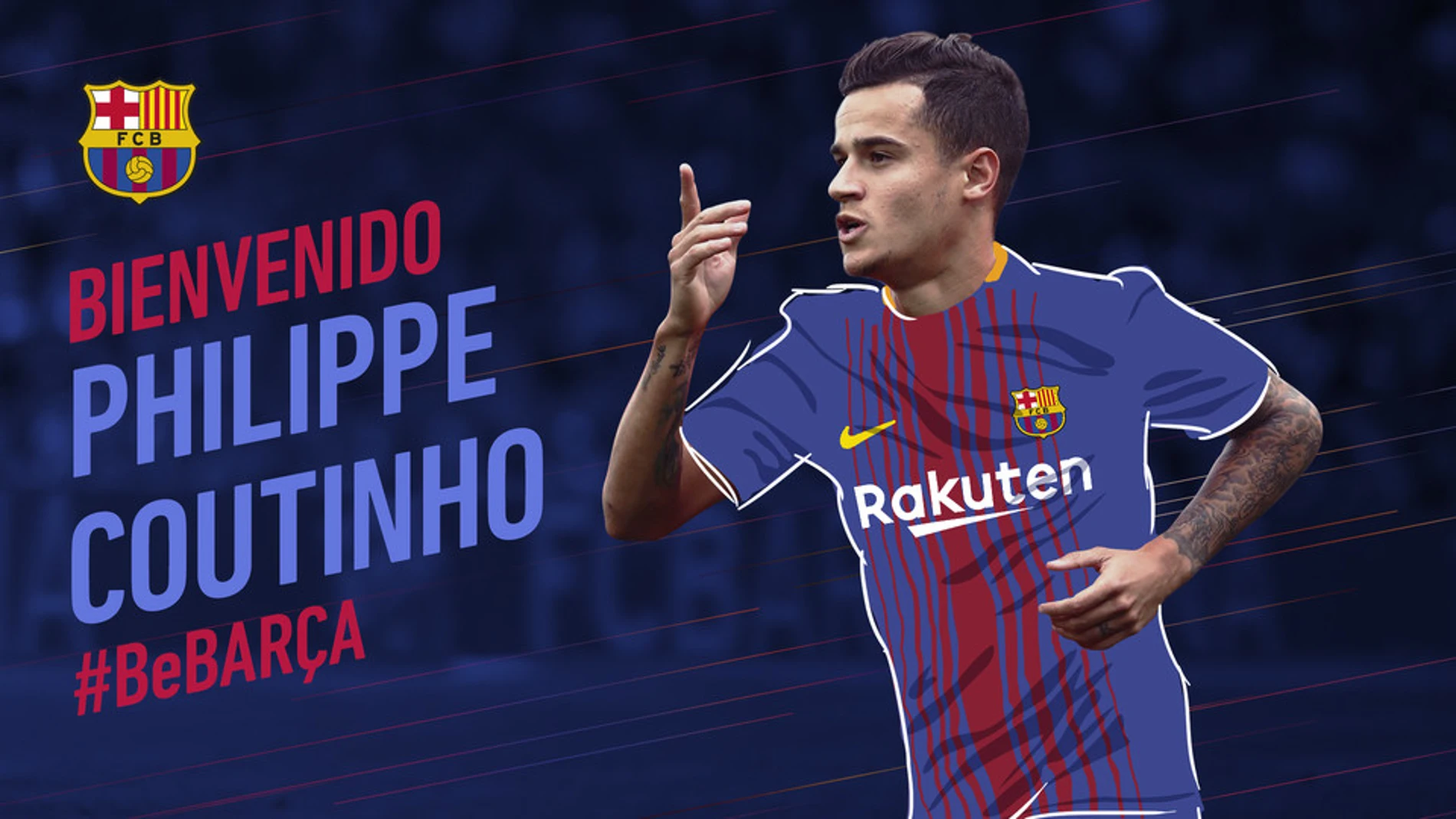 Coutinho, nuevo jugador del Barcelona Coutinho, nuevo jugador del Barcelona