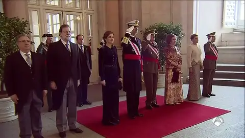 Felipe VI preside la Pascua Militar con la presencia del Rey Juan Carlos Felipe VI preside la Pascua Militar con la presencia del Rey Juan Carlos