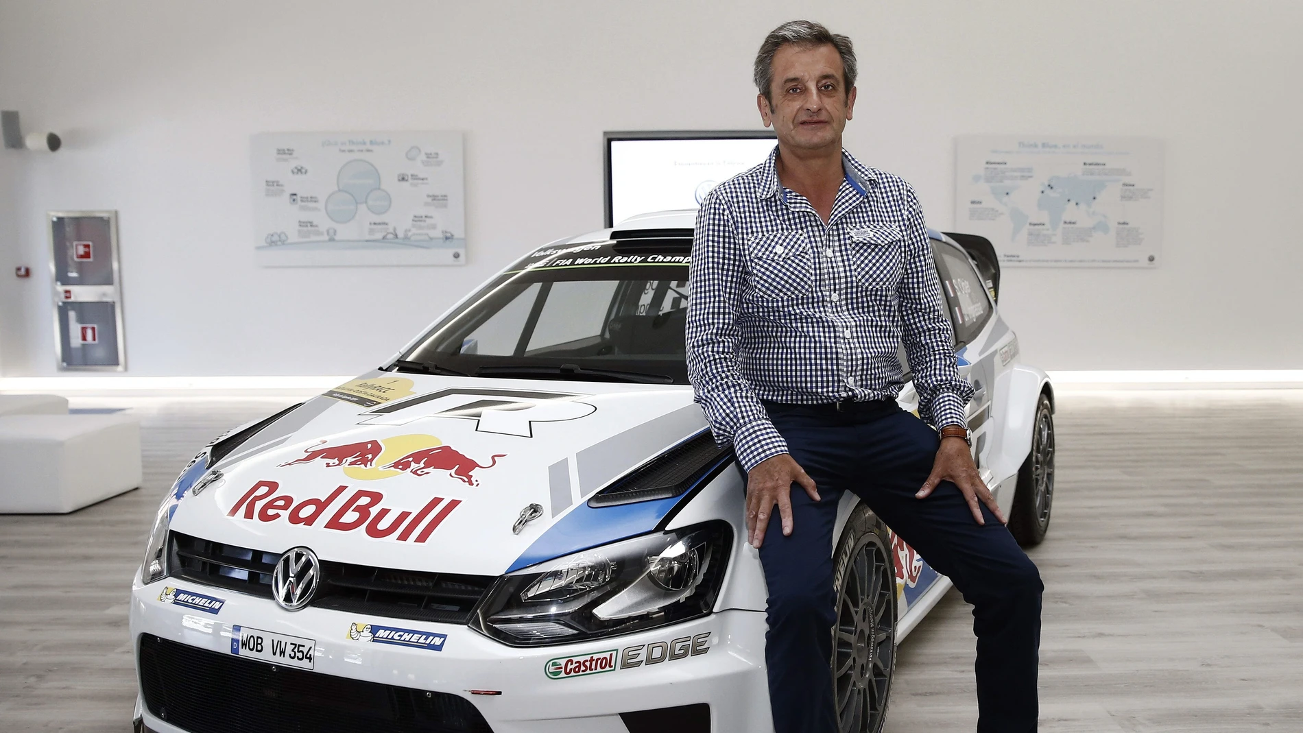 Luis Moya, excopiloto de rallys (Archivo) Luis Moya, excopiloto de rallys (Archivo)
