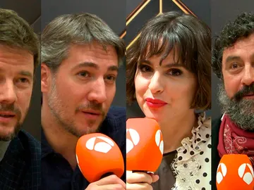 Alberto Ammann, Verónica Echegui, Paco Tous y Eloy Azorín definen 'Apaches' en tres palabras Alberto Ammann, Verónica Echegui, Paco Tous y Eloy Azorín definen 'Apaches' en tres palabras