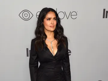Salma Hayek en la fiesta InStyle Salma Hayek en la fiesta InStyle