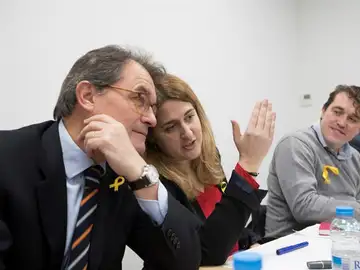 Marta Pascal y Artur Mas Marta Pascal y Artur Mas