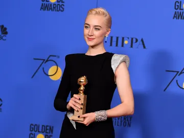 Saoirse Ronan, Mejor Actriz de Comedia por 'Lady Bird' Saoirse Ronan, Mejor Actriz de Comedia por 'Lady Bird'