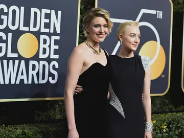Greta Gerwig y Saoirse Ronan, directora y protagonista de 'Lady Bird' Greta Gerwig y Saoirse Ronan, directora y protagonista de 'Lady Bird'