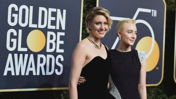 Greta Gerwig y Saoirse Ronan, directora y protagonista de 'Lady Bird'