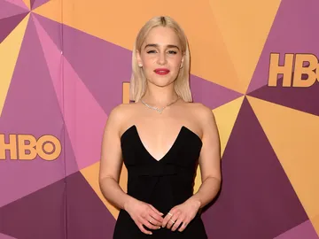 Emilia Clarke en la fiesta HBO Emilia Clarke en la fiesta HBO