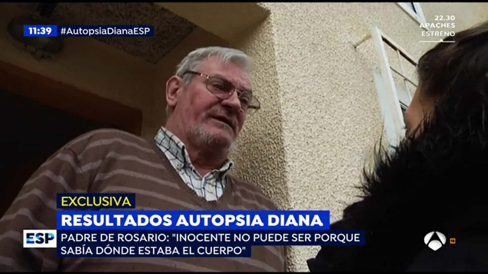 El padre de Rosario, mujer de 'El Chicle', teme que Diana no haya sido la única víctima